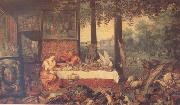 Sense of Taste (mk14) BRUEGHEL, Jan the Elder